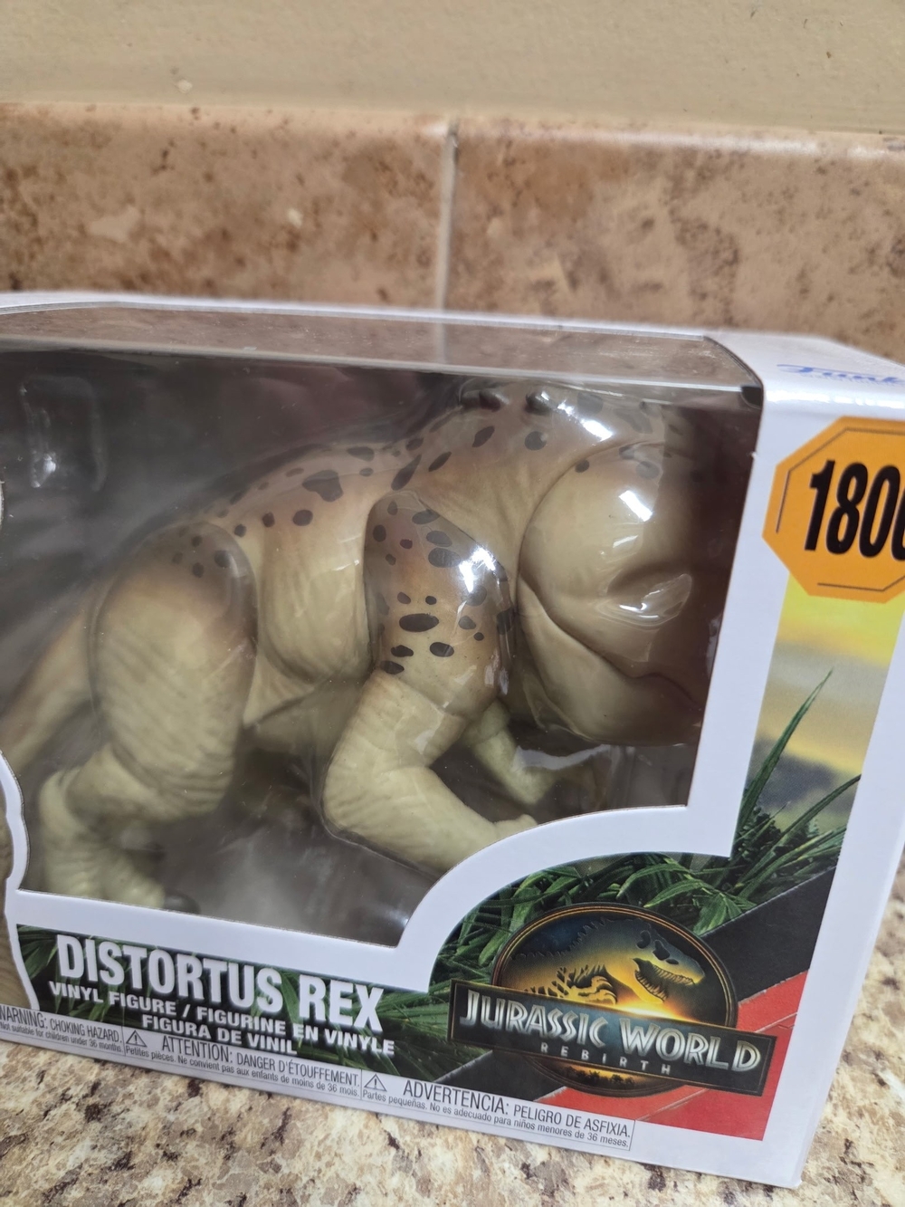 Funko Pop! Jurassic World Distortus Rex Vinyl Figure - Cream, Brown - Picture 3 of 3